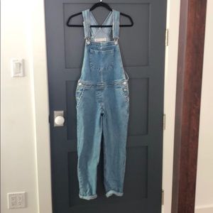 ASOS blue denim overalls